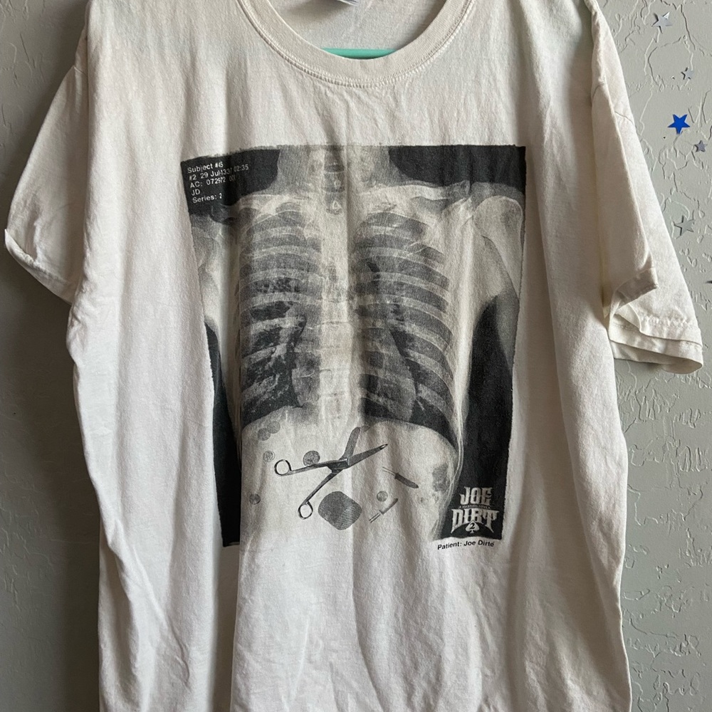 Joe dirt 2 X-ray shirt